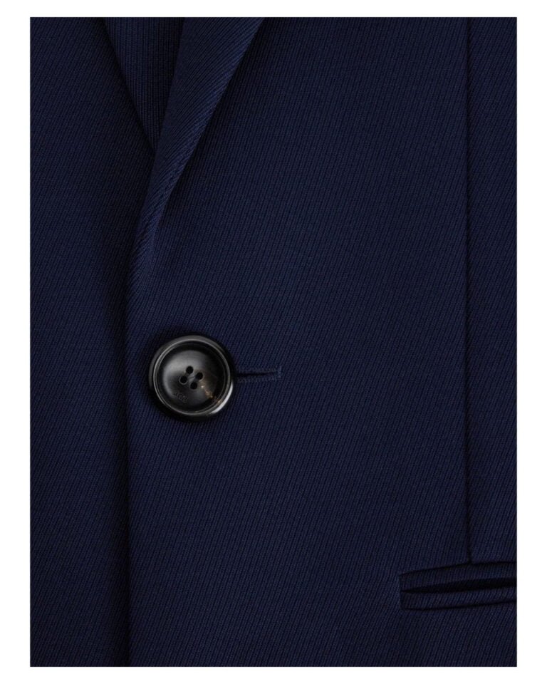 ami-manteau-à-simple-boutonnage-bleu-detail