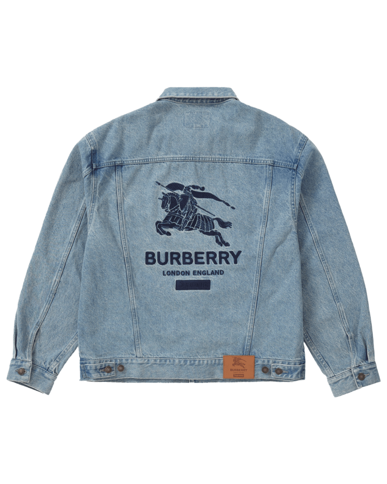 supreme-burberry-denim-trucker-jacket-washed-veste-bleu-dos