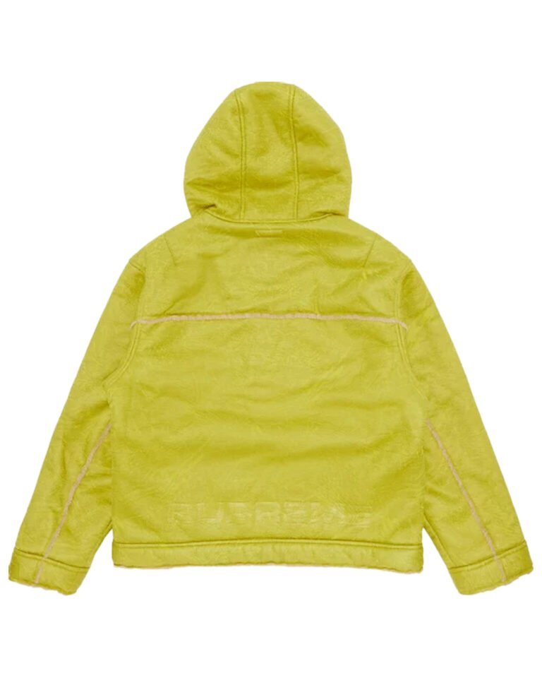supreme-faux-shearling-hooded-jacket-citrus-jaune-dos