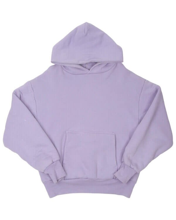 yeezy 2020 vision double layered hoodie sweatshirt violet face